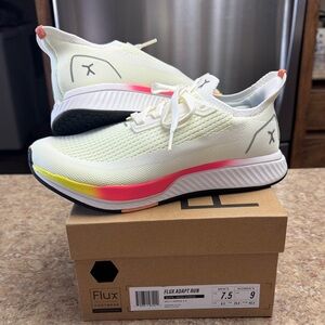 Flux Women's Adapt Run Athletic Shoes - White and Pink